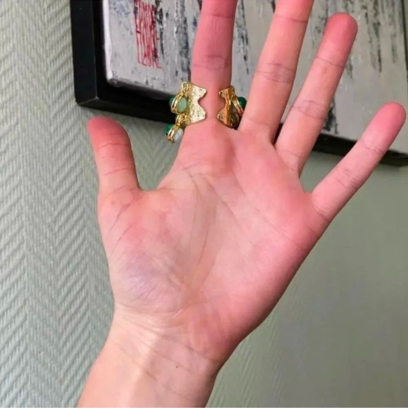 Colorful Natural Stone Fringe Ring - Picture 13 of 15